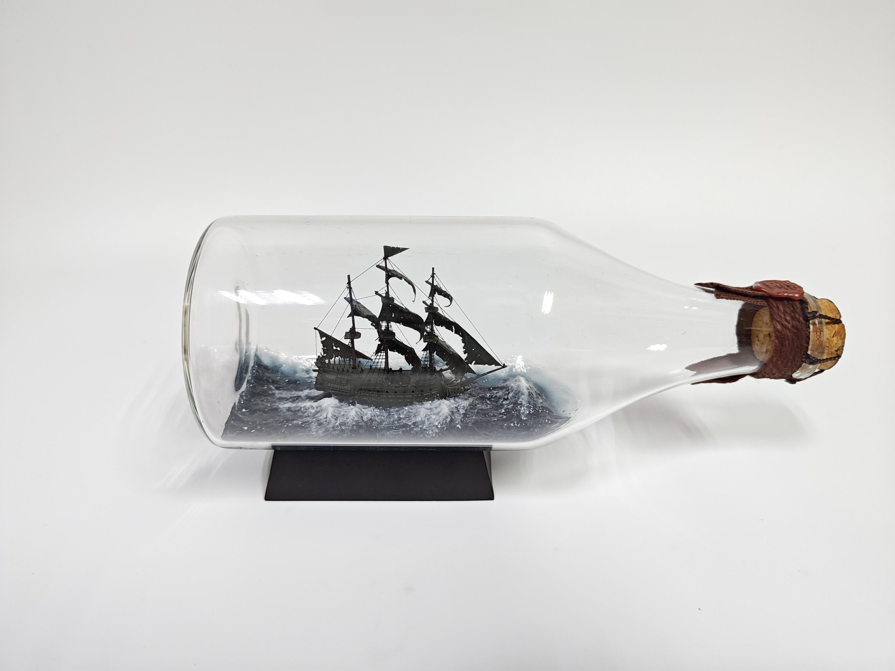 フライング・ダッチマン号 ボトル入り幽霊船 映画小道具 - Etsy 日本