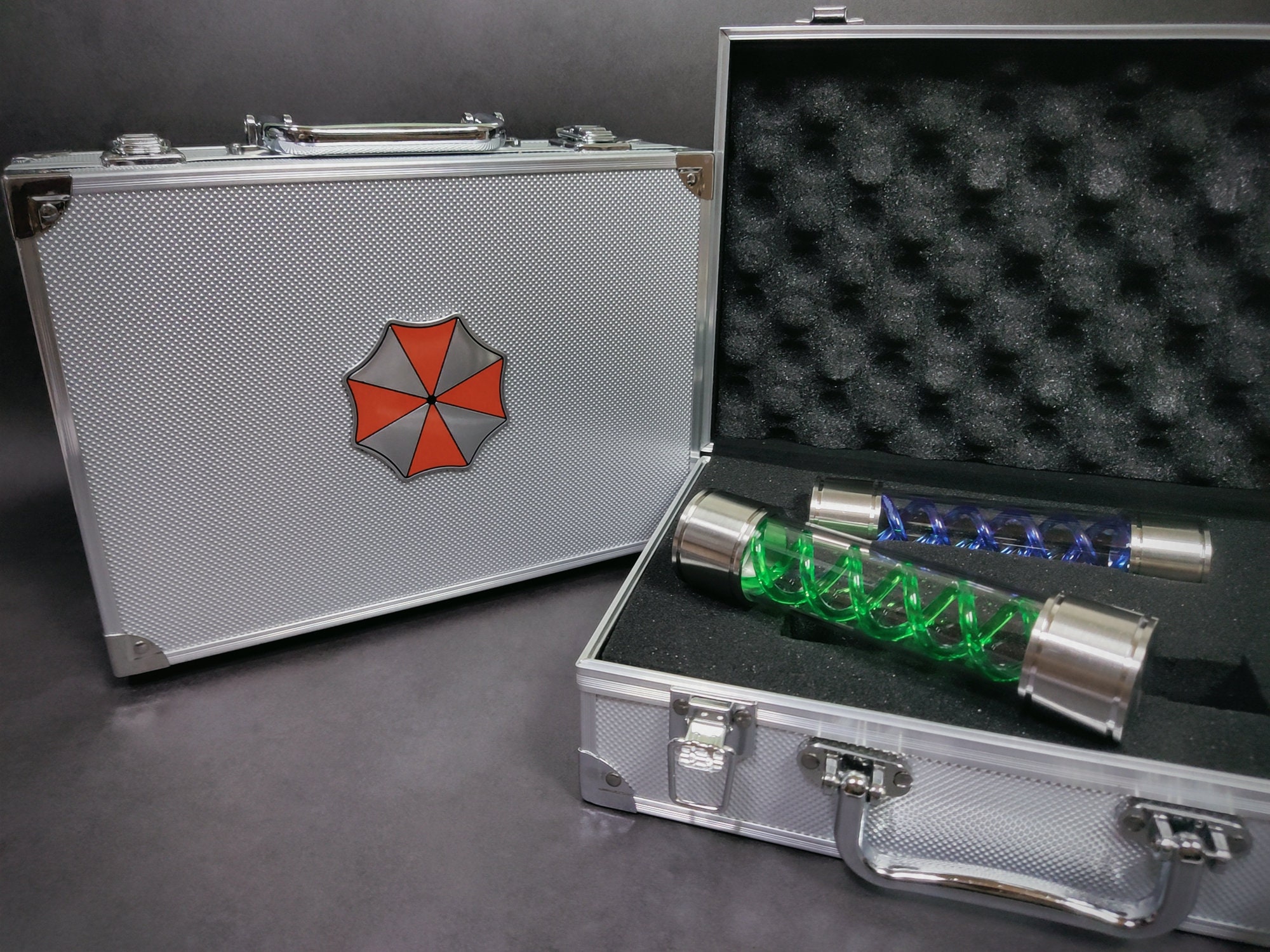 傘スーツケース Tウイルスバイアルディスプレイケース コスプレ