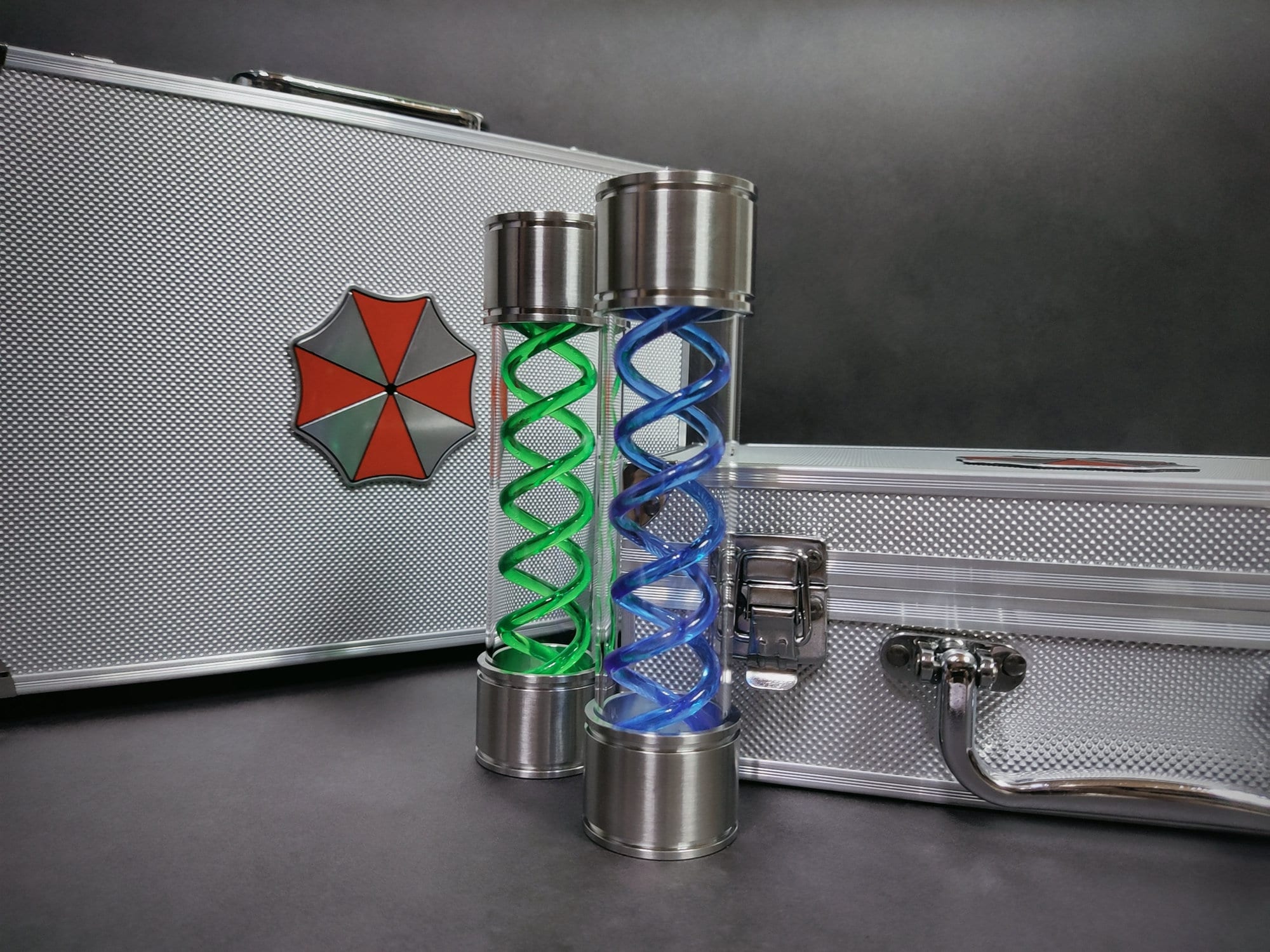 傘スーツケース Tウイルスバイアルディスプレイケース コスプレ