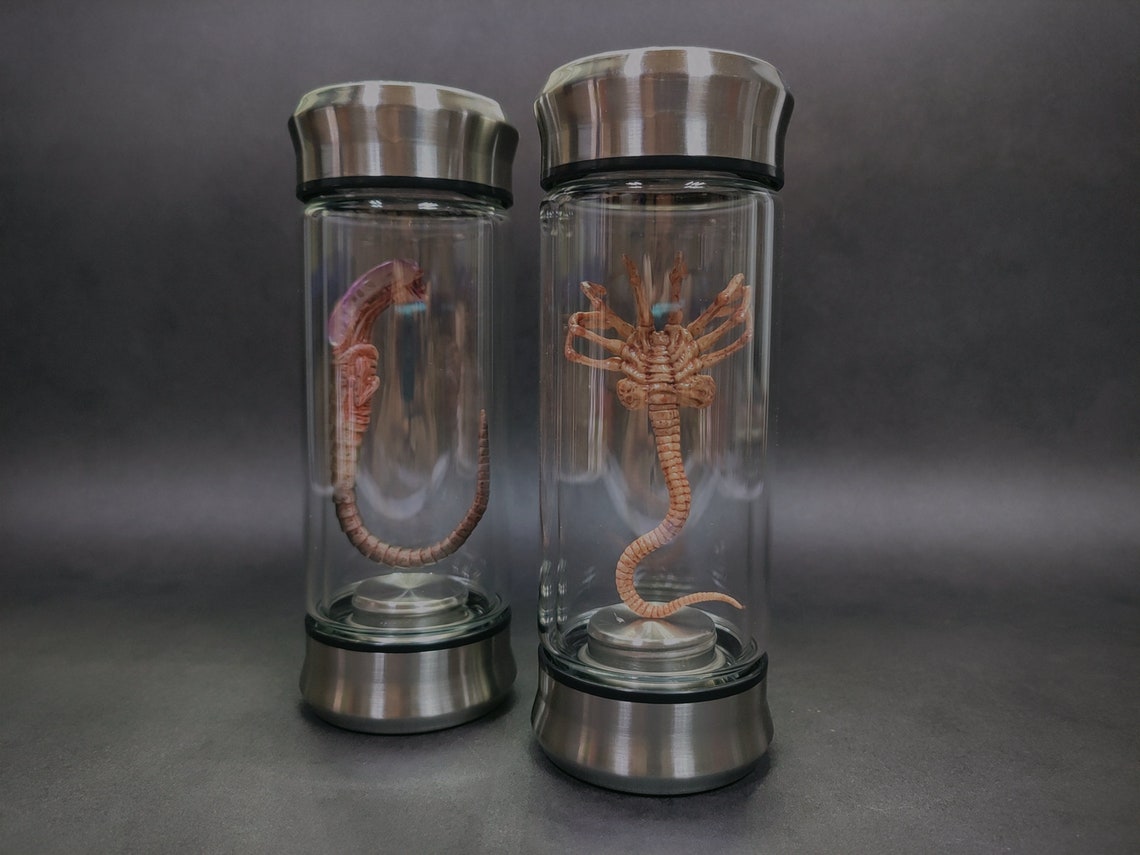 Alien Jar Xenomorph Specimen Facehugger Embryo Glass Jar Movie Etsy UK