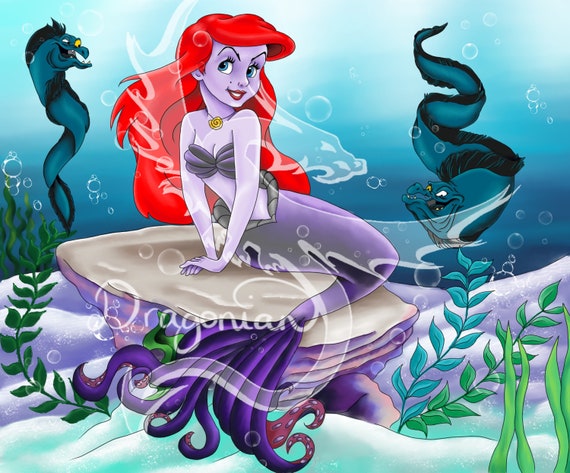 Ursula, The Sea Witch, Has Been Searching For Days For Ari… Flickr, Sea  Witch From Ariel