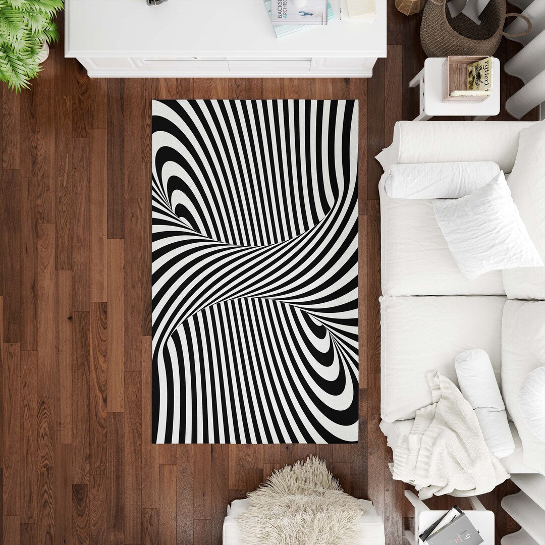 Illusion Rug, 3D Vortex Rug, 3D Design Rug, 3D Rug, 3D Design, Optical ...