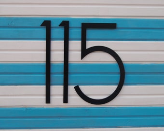 Classic Black House Numbers, Address Numbers, Door Numbers, 8 Inch, 12 Inch