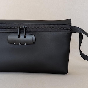 Compact Lockable Storage Bag with combination lock