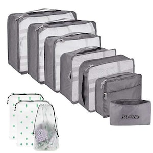 non Polyester 6PCS Travel Luggage Pack Travel Clothes Storage Bag, For  Packing at Rs 220 in Mumbai