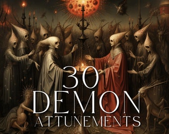 30 Demon Attunement.Get ALL the Demon powers you will ever need to change your life in ways you can even imagine.