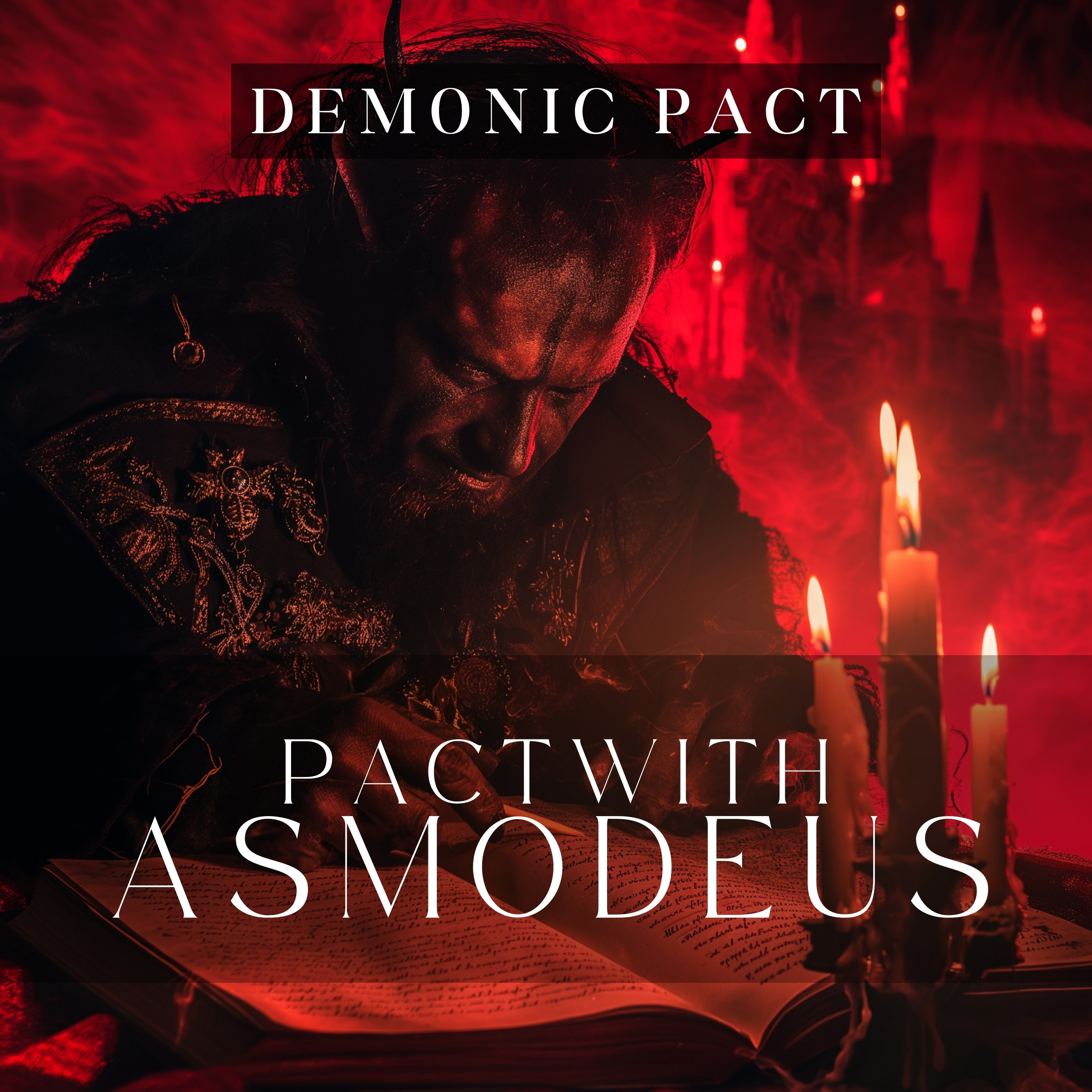 ASMODEUS Demon Pact. Connect with the Demon of Luck, Fortune and Indulgence. Help you get the life you desire