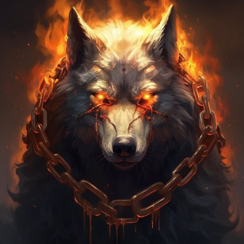 FENRIS Wolf Pact. Get the Immense Powers of the Fenris Wolf. Etsy