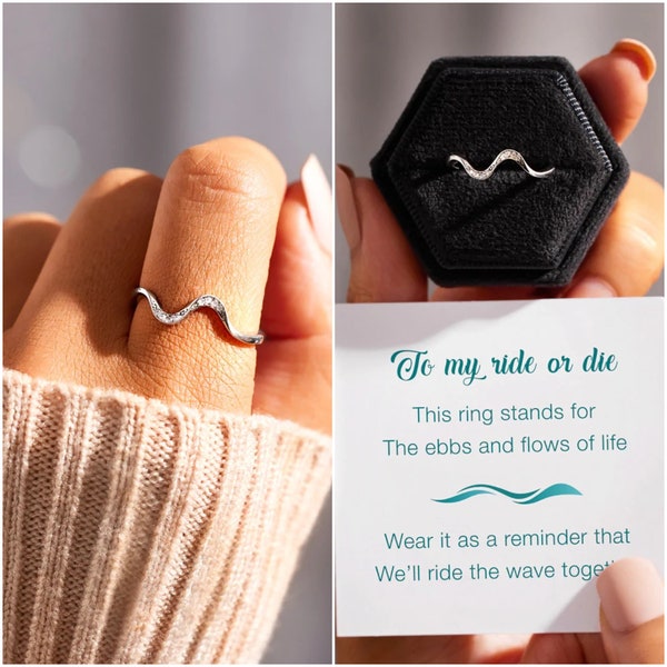 Wave Ring - Etsy