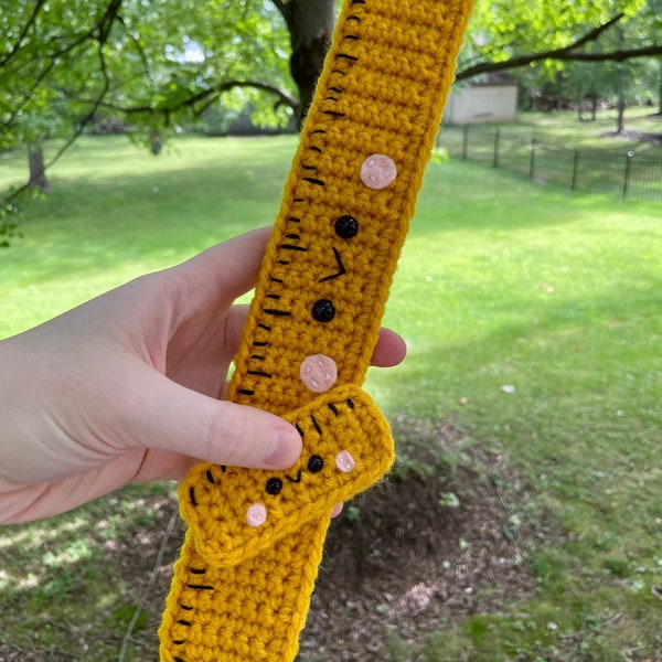 Crochet Ruler Jumbo or Mini Amigurumi Plush