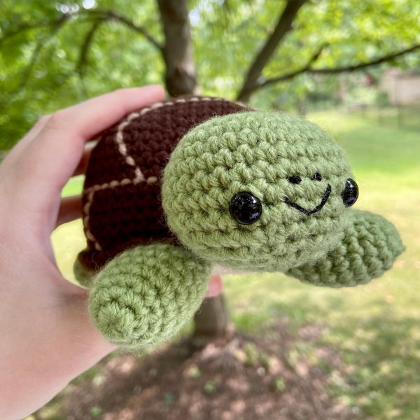 Crochet Turtle Amigurumi Plush
