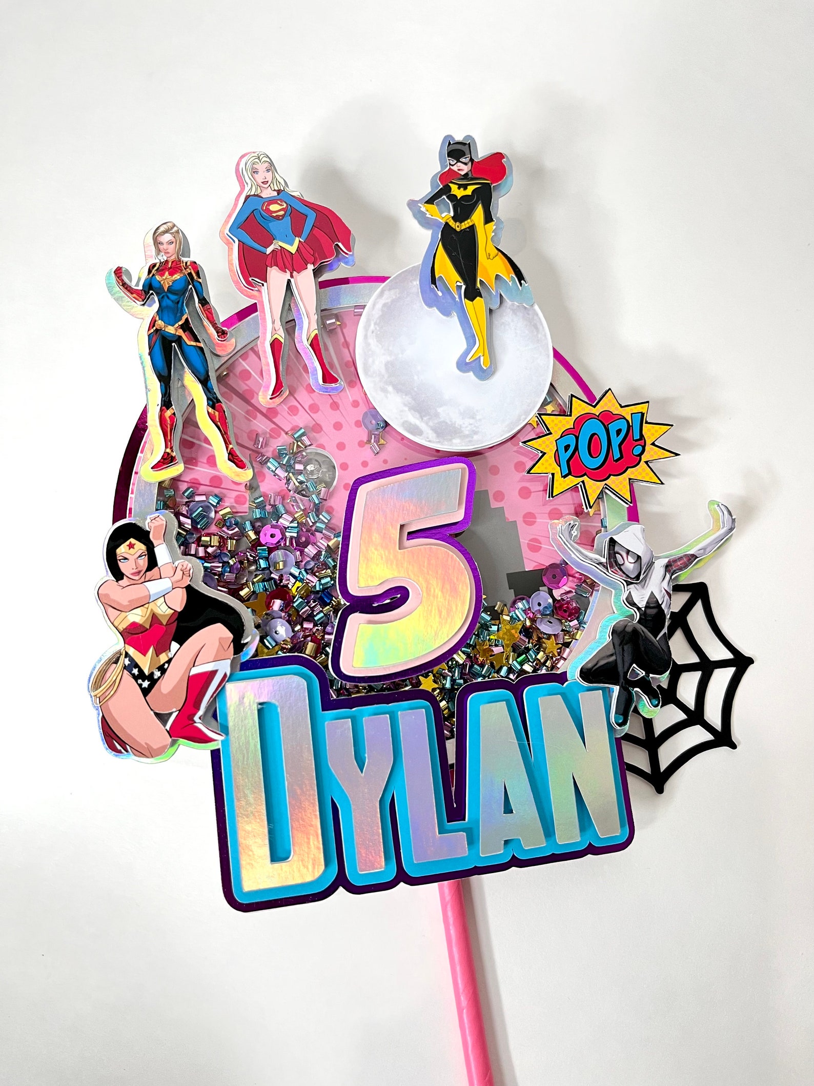 Superhero Cake Topper Marvel Cake Topper / Superheros Topper - Etsy