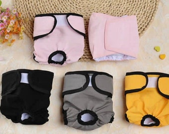 Reusable dog nappies