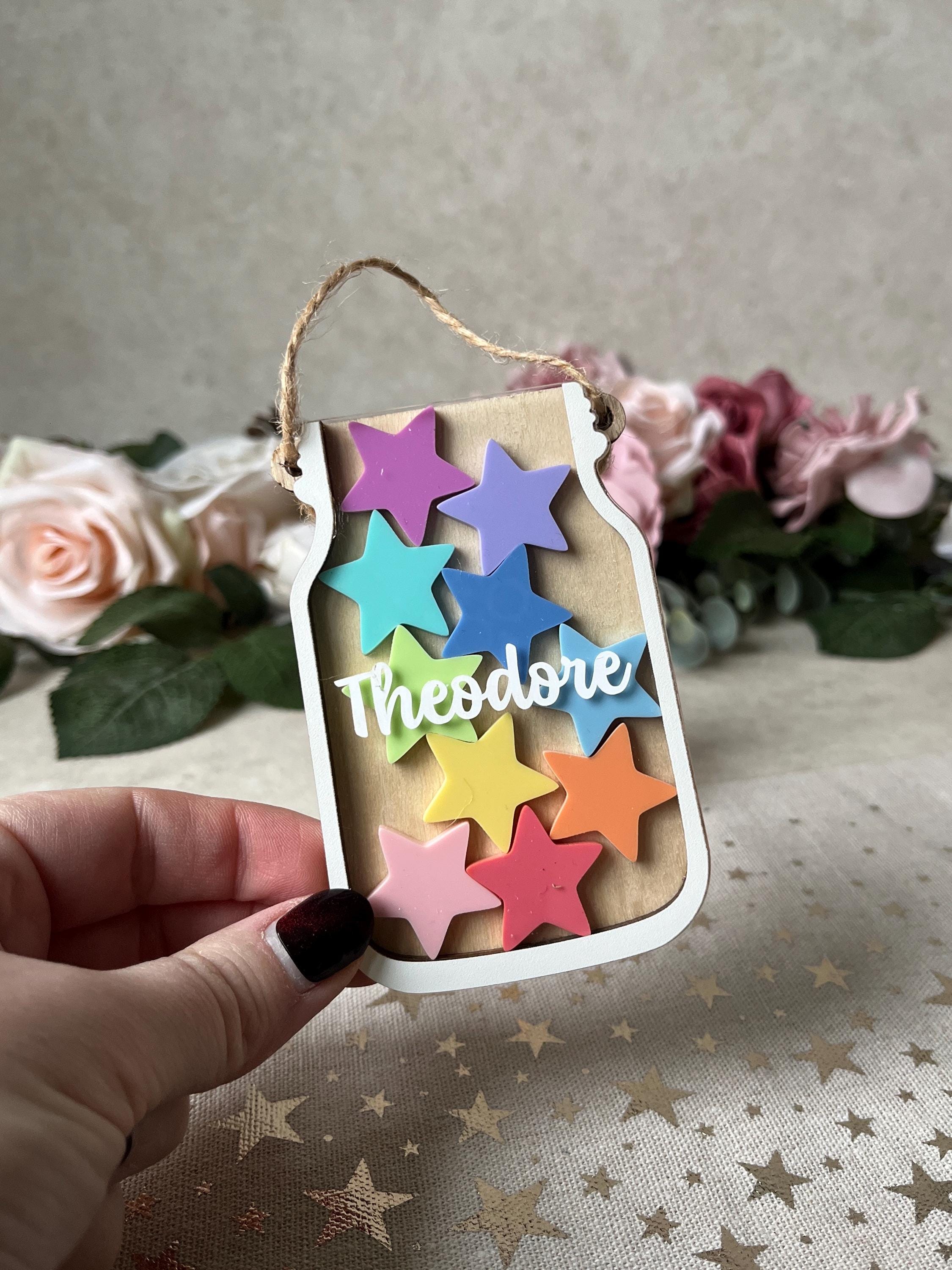 Star Reward Jars - Bicchiere per ricompensa a forma di stella