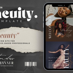 DIY Acuity Site, Acuity Scheduling Template Beauty Salon, Booking Site Template Lash Tech, Acuity Scheduling Site Nail Tech, Hair Stylist
