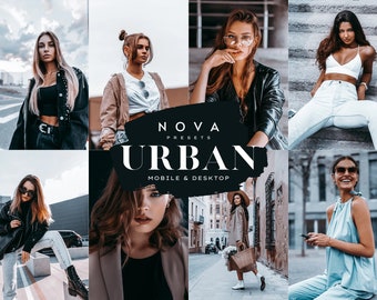 May include: A collection of urban-themed photo filters for mobile and desktop. The filters are designed to give photos a moody, edgy, and stylish look. The filters are perfect for photographers who want to create unique and eye-catching images.