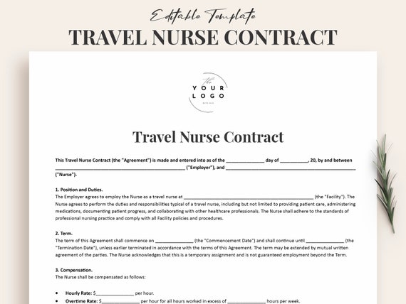 Travel CNA Contracts