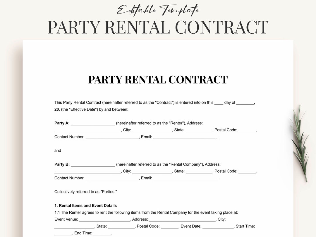 printable-party-rental-contract-template-word-pdf-premium-etsy