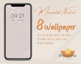 Download A Minimalist Mobile Phone In 4K High-Definition Wallpaper