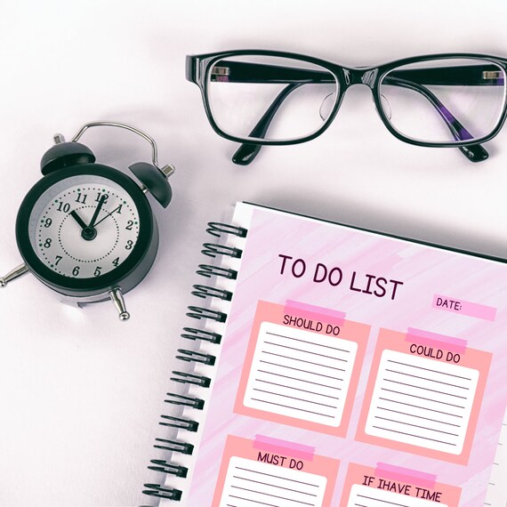 Printable to do list template Etsy België