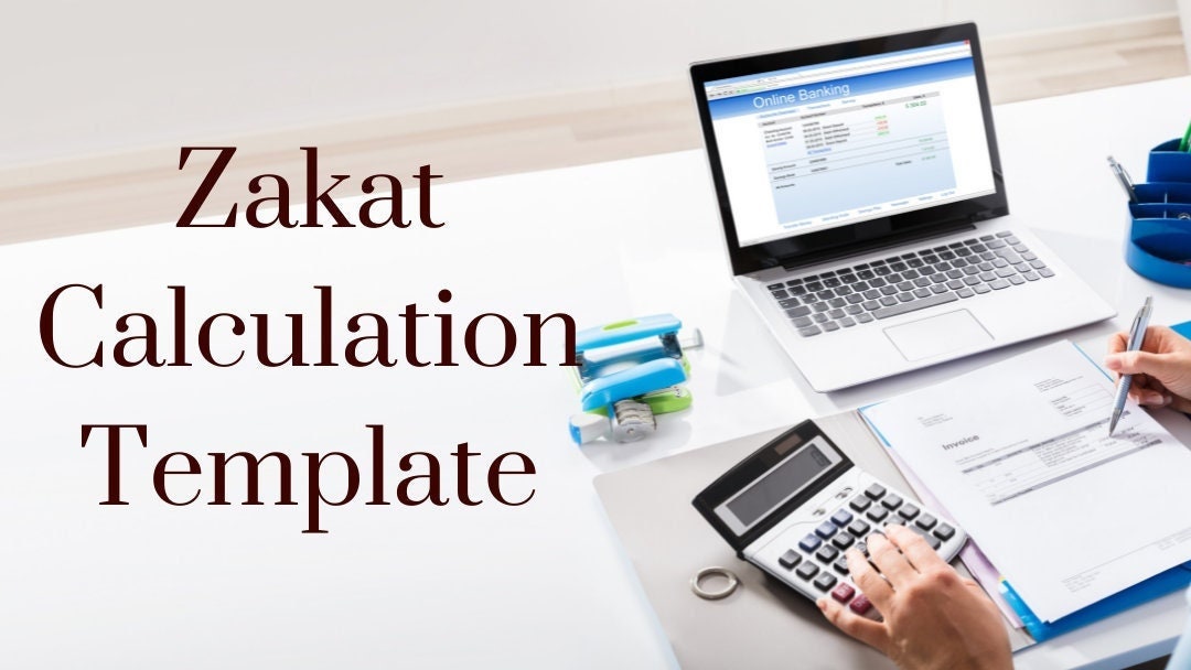Zakat Calculation Template Etsy UK