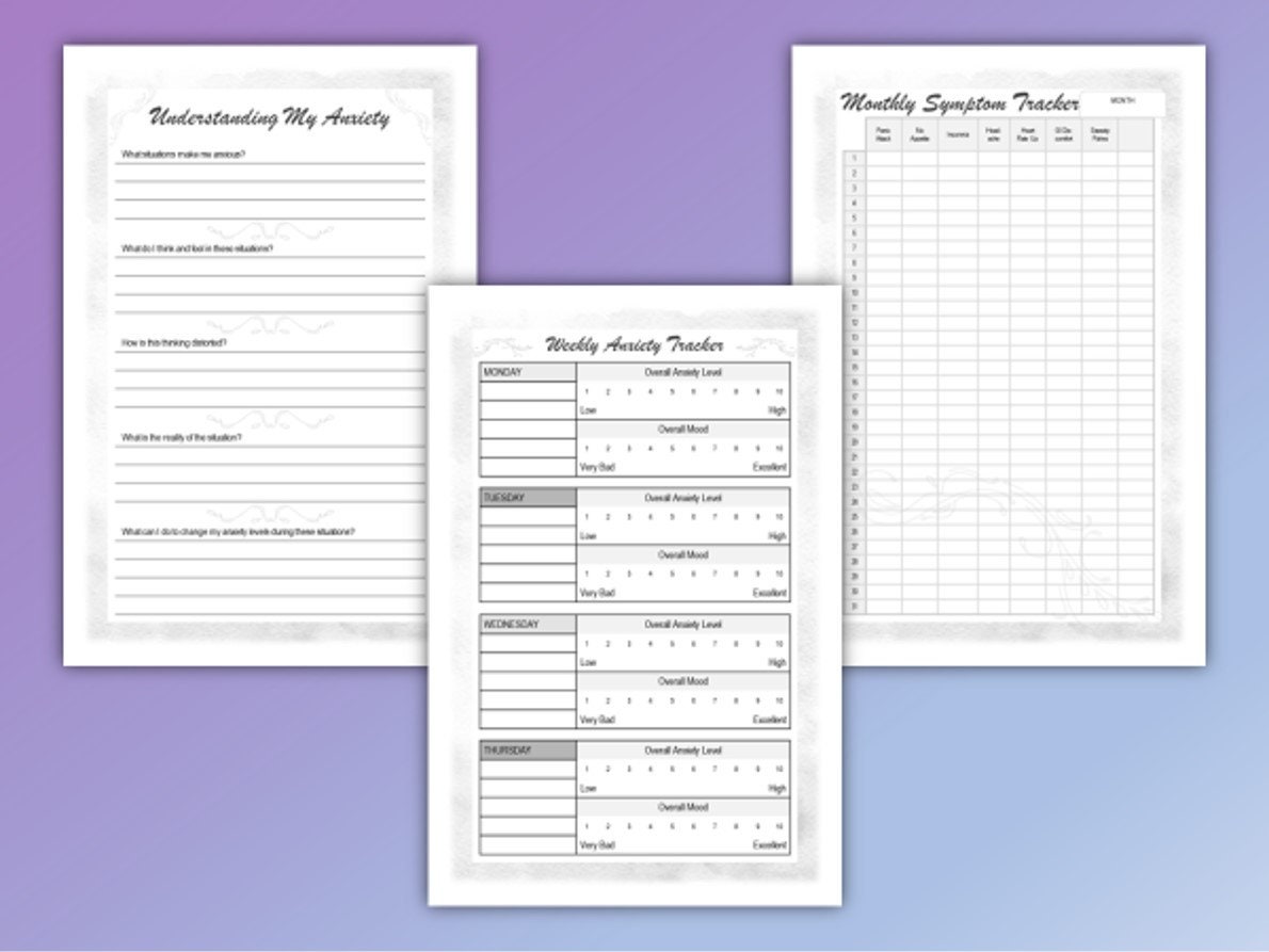 PRINTABLE Anxiety Journal - Etsy