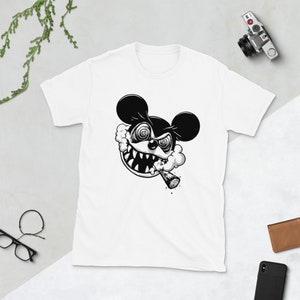 Angry mickey top mouse hoodie