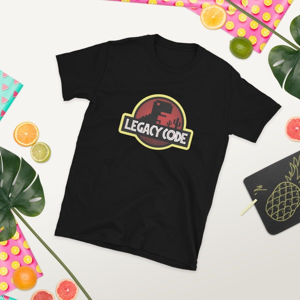 Jurassic Park T-Shirt, Legacy Code Tee, Engineer Shirt, Programmer Tee, Code Nerd T Shirt