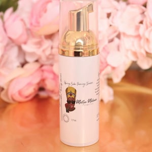 Glowing Cleanser foaming face wash, honey face wash, moisturizing face wash, vegan face wash