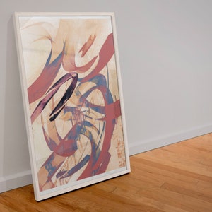 Minimalist Beige Abstract Art Printable Download | Contemporary Digital Wall Decor | Neutral Tones | Instant Download