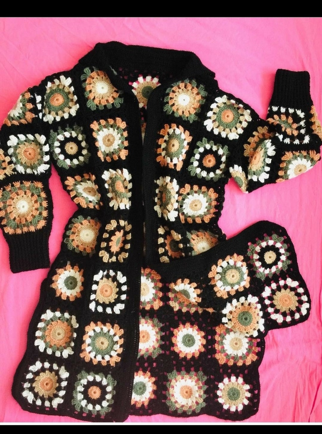 Gigi hadid top crochet coat