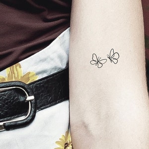 Butterflies Temporary Tattoo