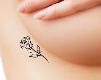 Top 9 Charming Tribal Rose Tattoo Designs  Styles At Life