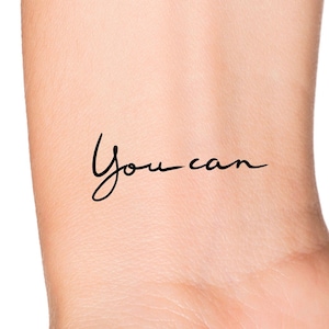 You Can Temporary Tattoo