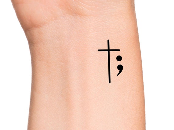 Small Cross Tattoo on Rib - wide 7