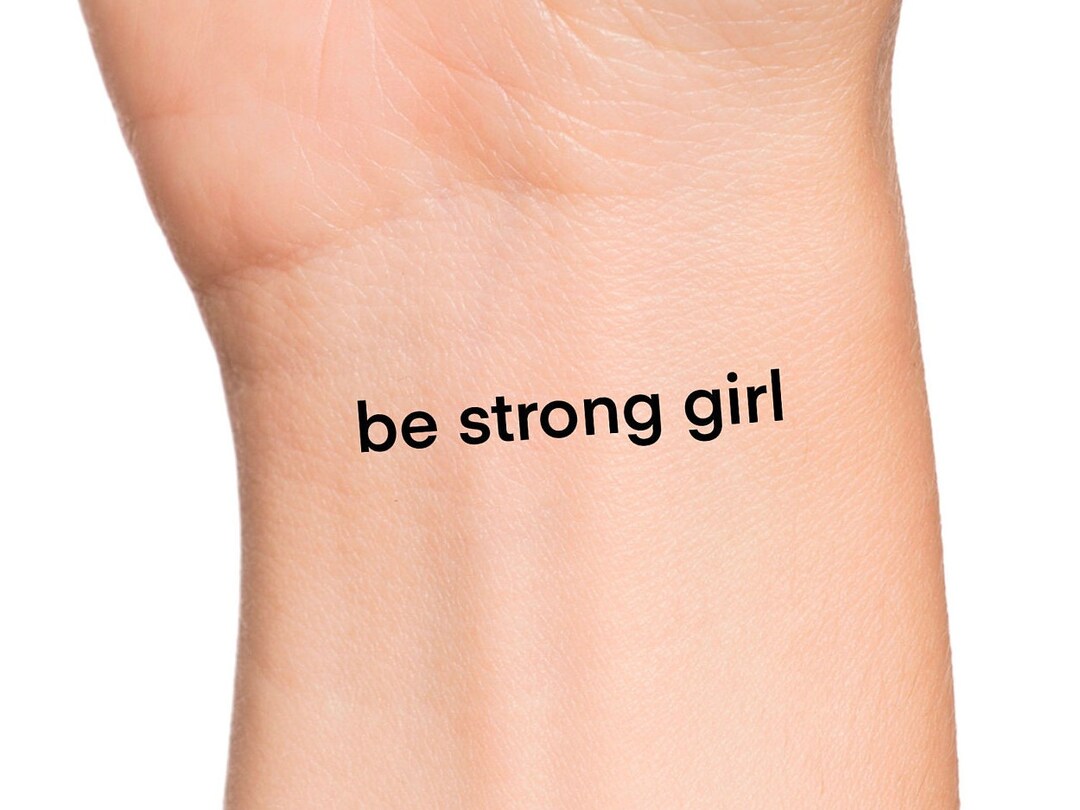 Cập nhật hơn 62 về be strong girl hình xăm hay nhất  coedocomvn