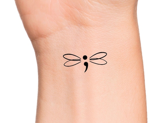 37 Unique Semicolon Tattoo Ideas and Placement | Tattoo designs, Small bird  tattoos, Friend tattoos