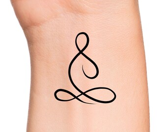 Meditation Zen Temporary Tattoo - Etsy Norway Meditation Zen Temporary Tattoo - Etsy Norway