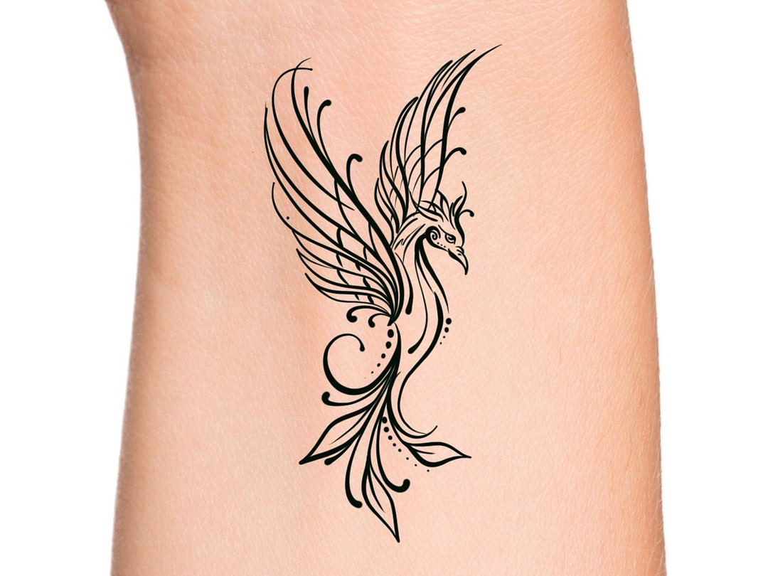 2. Feminine Phoenix Tattoo Ideas - wide 3