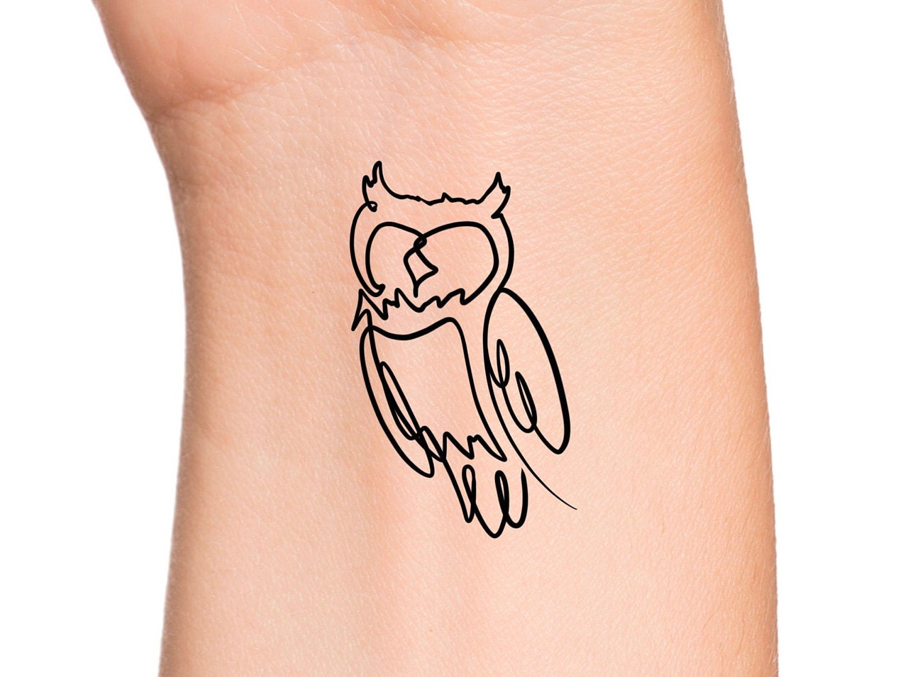 Owl tatto hi-res stock photography and images - Alamy