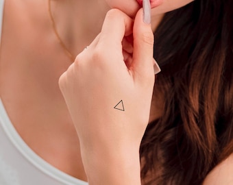 Little Triangle Temporary Tattoo