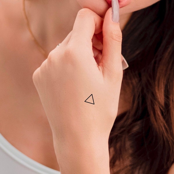 Little Triangle Temporary Tattoo