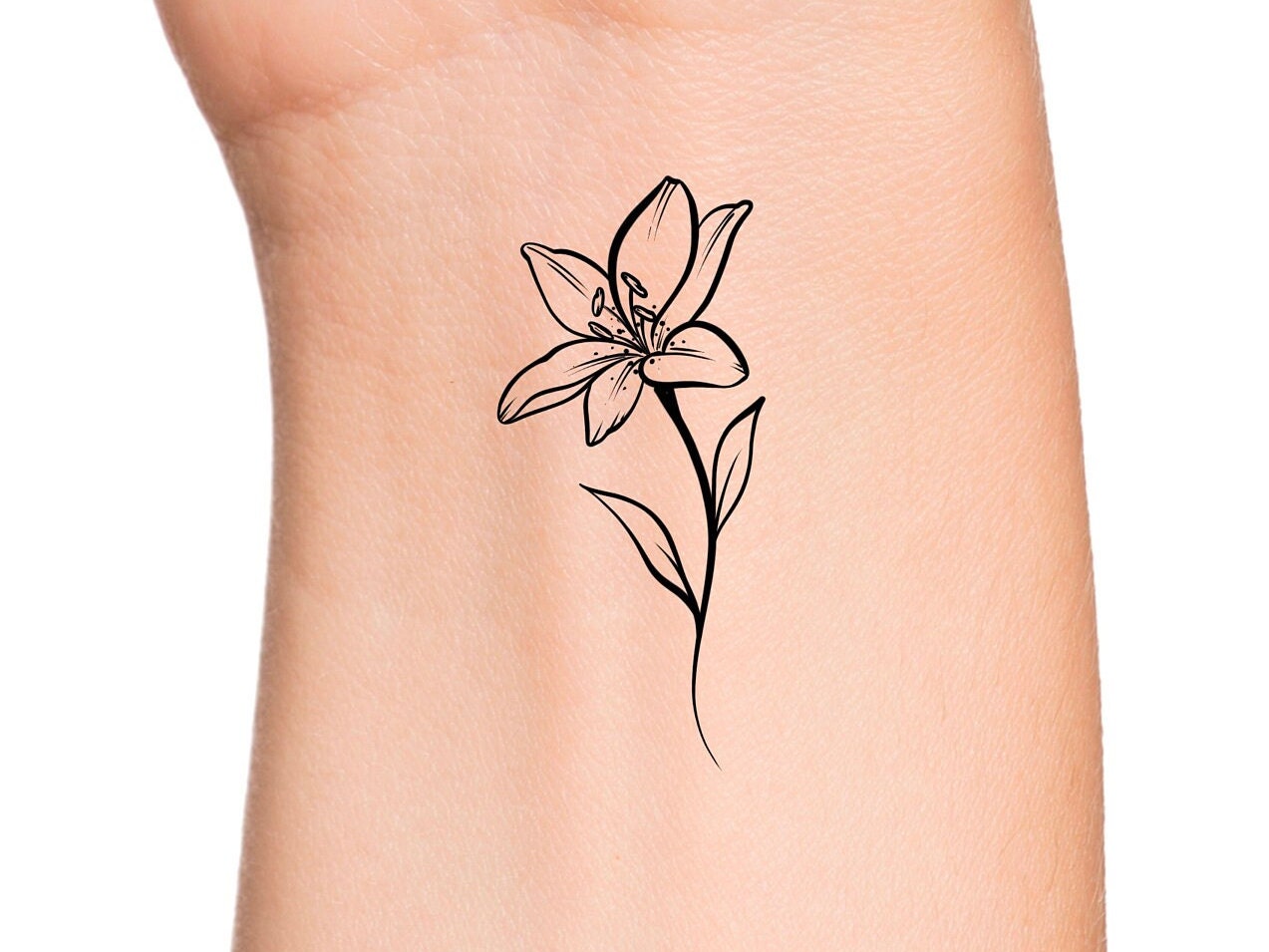 25 Realistic Lily Tattoo Designs for a Lifelike Touch  Lily tattoo design  Lily flower tattoos Lily tattoo