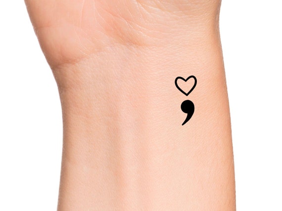 Semicolon Tattoo | clinicadeojosdrsacoto.com