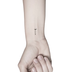 Dandelion Seed Temporary Tattoo