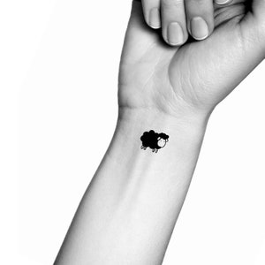Black Sheep Temporary Tattoo