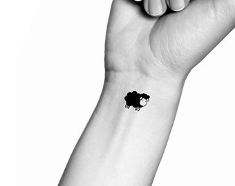 Black Sheep Temporary Tattoo
