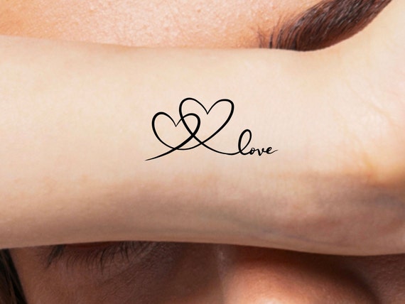 Love Tatoo Design : Simple Heart Love Tattoo Design on Hand | Tattoos of  Love Hearts- Fashion Wing - YouTube