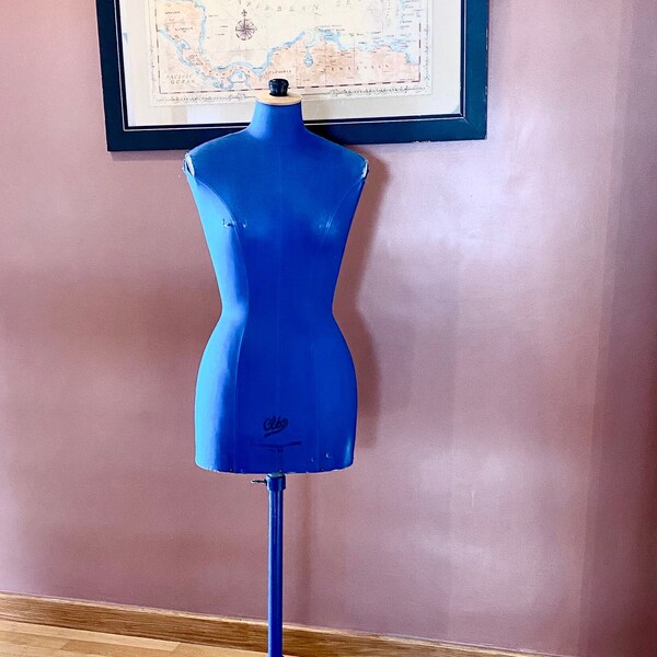 Ancien mannequin CLEO, buste de couture des années 70, vintage français