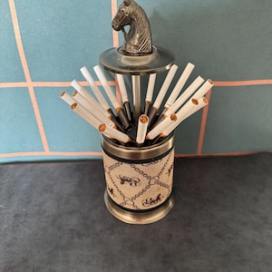 Vintage 60s Table Cigarette Holder, Old Cigarette Dispenser, Cigarette  Display